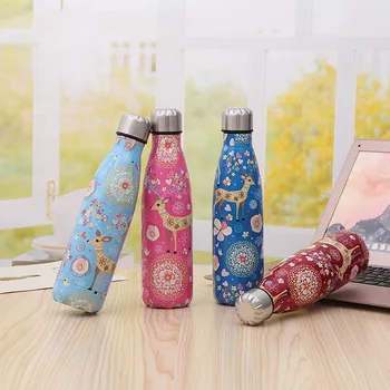 Portable Stainless Steel Water Bottle 500ml Travel Sport Thermal Kettle Christmas New Year Gift Vacuum Double Wall Insulated Mug 
Portable Stainless Steel Water Bottle 500ml Travel Sport Thermal Kettle Christmas New Year Gift Vacuum Double Wall Insulated Mug