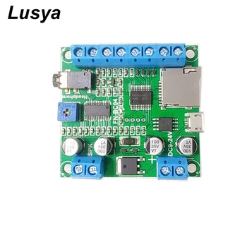 Triggered MP3 Voice Player Board Audio Amplifier Sound Board MP3 Music Player Module Output MP3 /WAV 10W T1271
Triggered MP3 Voice Player Board Audio Amplifier Sound Board MP3 Music Player Module Output MP3 /WAV 10W T1271