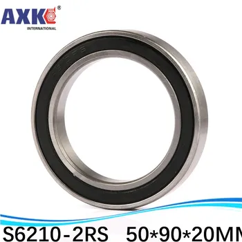 1pcs Free Shipping SUS440C environmental corrosion resistant stainless steel bearings (Rubber seal cover) S6210-2RS 50*90*20 mm
1pcs Free Shipping SUS440C environmental corrosion resistant stainless steel bearings (Rubber seal cover) S6210-2RS 50*90*20 mm