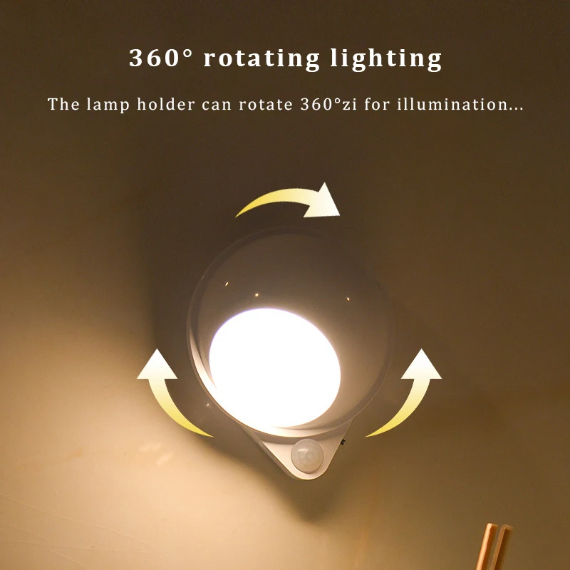 LED Night Light Motion Sensor Light Wireless USB Recharging Aisle Staircase Bedroom Bedside Light For Kitchen Cabinet Lamp
LED Night Light Motion Sensor Light Wireless USB Recharging Aisle Staircase Bedroom Bedside Light For Kitchen Cabinet Lamp