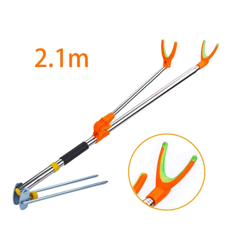 Fishing Rod Holder Fishing bracket Inserting the Turret 2.1 Meters Stainless Steel Fishing Box Frame Truss Gear Accessories
Fishing Rod Holder Fishing bracket Inserting the Turret 2.1 Meters Stainless Steel Fishing Box Frame Truss Gear Accessories