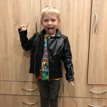 INS HOT baby Boys PU jacket 80-130cm high kid's Motorcycle leather 1-7 years old ALL SEASON unisex baby clothing boys jacket
INS HOT baby Boys PU jacket 80-130cm high kid's Motorcycle leather 1-7 years old ALL SEASON unisex baby clothing boys jacket