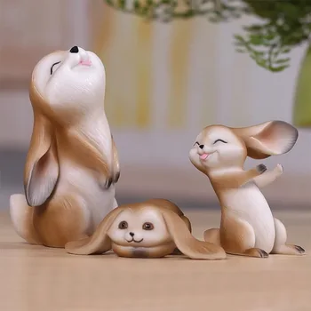 RESIN CRAFTS OF RABBITS CUTE BUNNY ANIMAL ORNAMENTS MINIATURES FAIRY GARDEN GNOME CRAFTS BONSAI MODEL HOME DECOR HOME DECORATION
RESIN CRAFTS OF RABBITS CUTE BUNNY ANIMAL ORNAMENTS MINIATURES FAIRY GARDEN GNOME CRAFTS BONSAI MODEL HOME DECOR HOME DECORATION