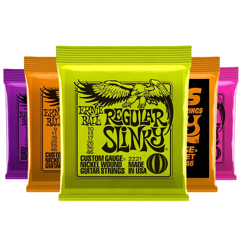 Original Ernie Ball Electric Guitar Strings 2220 2221 2222 2223 2241 2242 Nickel Wound 6 Strings 009 010 011
Original Ernie Ball Electric Guitar Strings 2220 2221 2222 2223 2241 2242 Nickel Wound 6 Strings 009 010 011