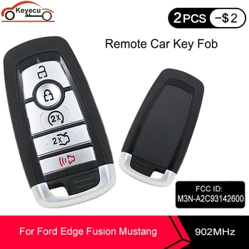 KEYECU Smart Keyless Remote Key Fob 5 button 902MHz for Ford Edge Fusion Expedition Explorer 2017 2018 2019 2020 M3N-A2C93142600
KEYECU Smart Keyless Remote Key Fob 5 button 902MHz for Ford Edge Fusion Expedition Explorer 2017 2018 2019 2020 M3N-A2C93142600