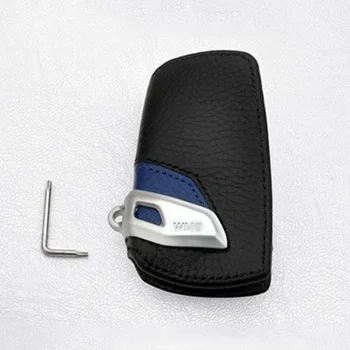 Genuine Leather Smart Key Case Bag Protective Cover For BMW 3/5/7 Series X3 In Blue/Red/Silver Accessory
Genuine Leather Smart Key Case Bag Protective Cover For BMW 3/5/7 Series X3 In Blue/Red/Silver Accessory