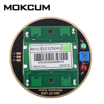 HB100 10.525GHz Microwave Radar Sensor Motion Sensor Module 2-16M For Ardunio
HB100 10.525GHz Microwave Radar Sensor Motion Sensor Module 2-16M For Ardunio