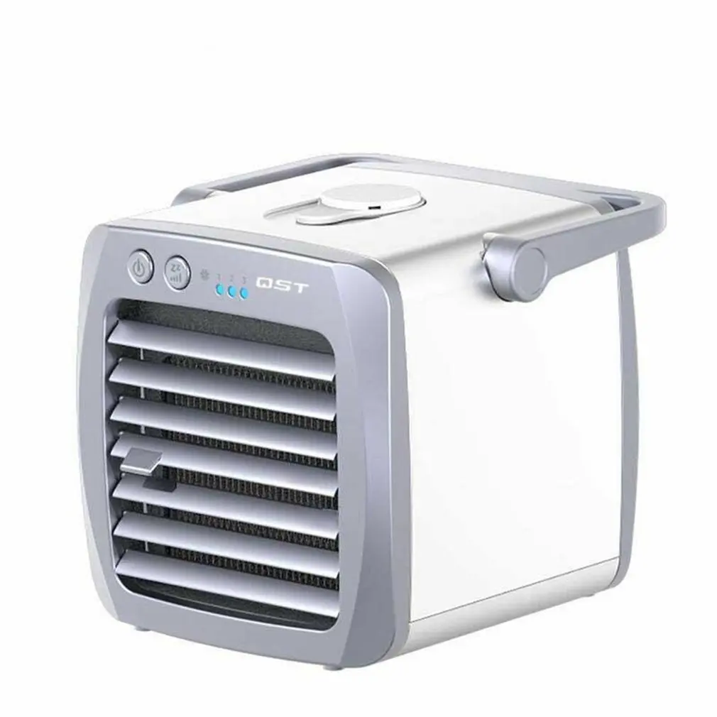Portable Humidifier Mini Air Conditioner Personal Space Air Cooling USB Rechargeable Air Conditioning Colors Light Desk Fan
Portable Humidifier Mini Air Conditioner Personal Space Air Cooling USB Rechargeable Air Conditioning Colors Light Desk Fan