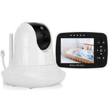 Babyphone walkie talkie portable monitor bebe 3.5 inch LCD baby cry alarm IR night vision lullabies 2 way talk pan/tilt nanny 
Babyphone walkie talkie portable monitor bebe 3.5 inch LCD baby cry alarm IR night vision lullabies 2 way talk pan/tilt nanny