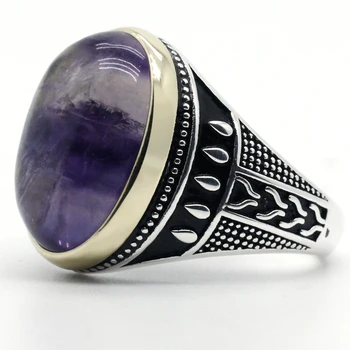 Male Ring Pure 925 Silver Rings For Men Natural Flourite Stone Drip Smog Mountain Fashion Party/Wedding Men Rings Fine Jewelry 
Male Ring Pure 925 Silver Rings For Men Natural Flourite Stone Drip Smog Mountain Fashion Party/Wedding Men Rings Fine Jewelry