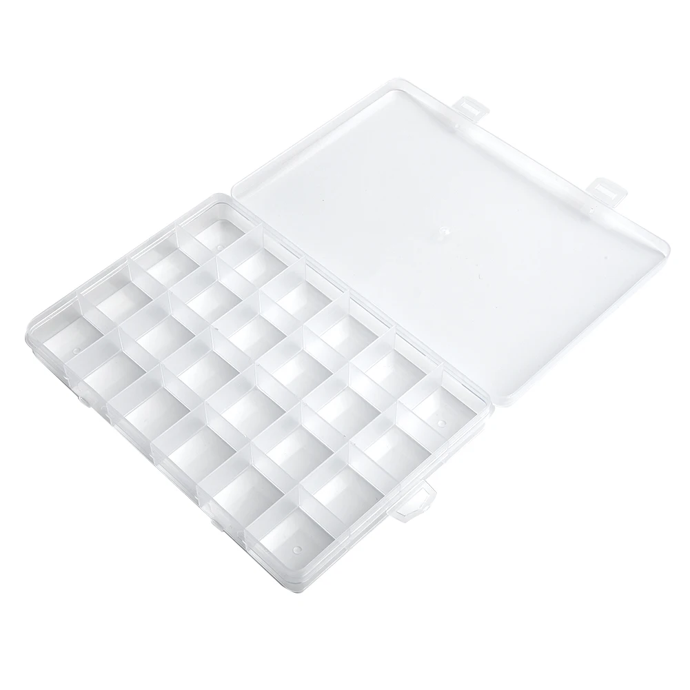 Storage Box 24 Compartments Plastic Clear Box Jewelry Bead Storage Container Craft Organizer Girl Headdress Storage Box
Storage Box 24 Compartments Plastic Clear Box Jewelry Bead Storage Container Craft Organizer Girl Headdress Storage Box