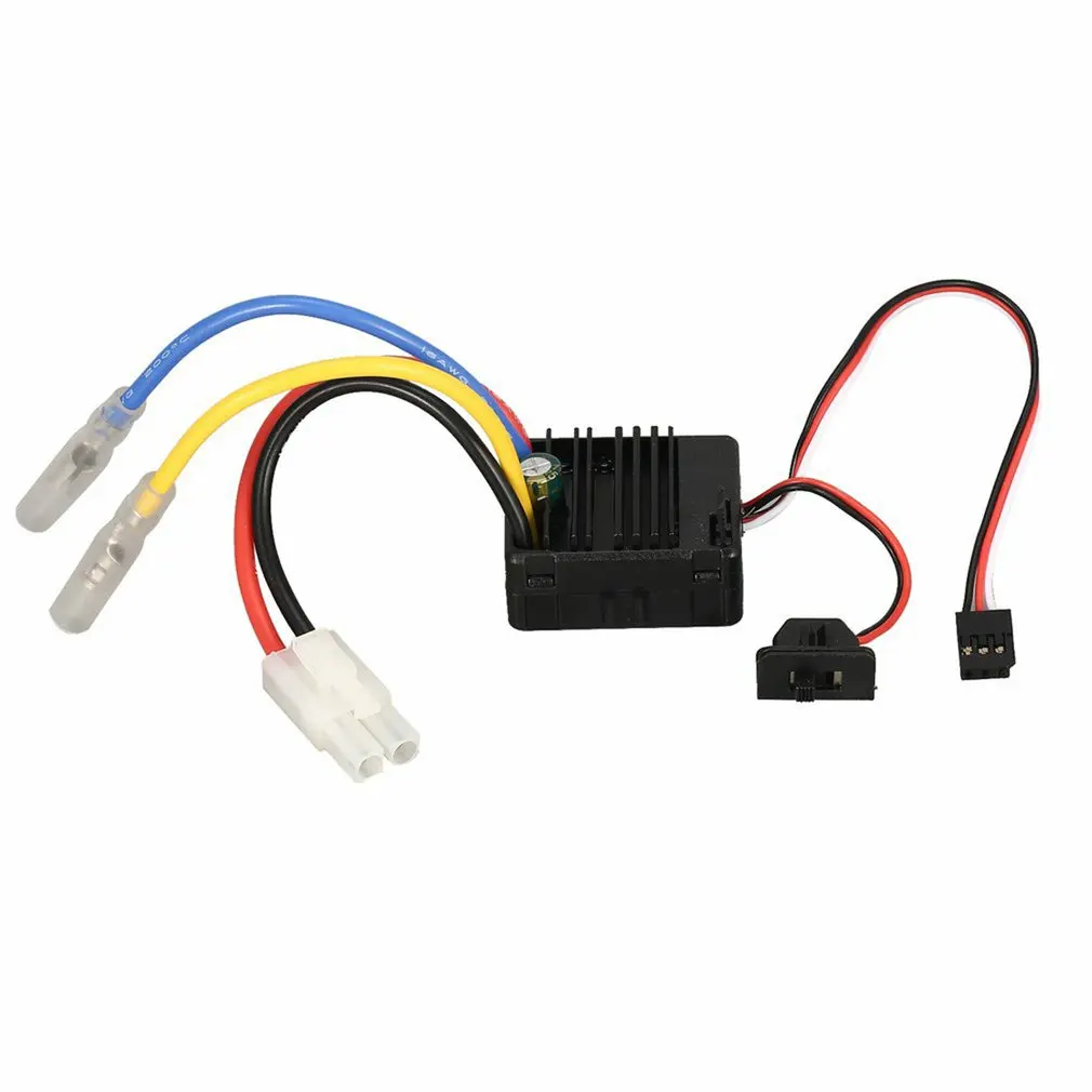 60A Brushed ESC with 5V/2A BEC Tamiya Plug for HSP HPI For Kyosho For TRAXXAS 1/10 RC Crawler Off-road Climbing Car
60A Brushed ESC with 5V/2A BEC Tamiya Plug for HSP HPI For Kyosho For TRAXXAS 1/10 RC Crawler Off-road Climbing Car