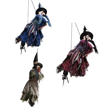 Halloween Hanging Voice Control Witch Pendant Scary Doll Ornaments Decoration
Halloween Hanging Voice Control Witch Pendant Scary Doll Ornaments Decoration