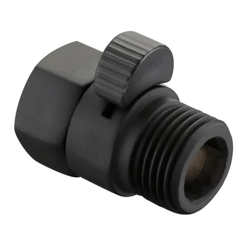 Brass Shower Flow Control Valve Water Pressure Reducing for Bidet Spray or Hand Shower Head Diverter Shut Off Switch Plastic 01V
Brass Shower Flow Control Valve Water Pressure Reducing for Bidet Spray or Hand Shower Head Diverter Shut Off Switch Plastic 01V