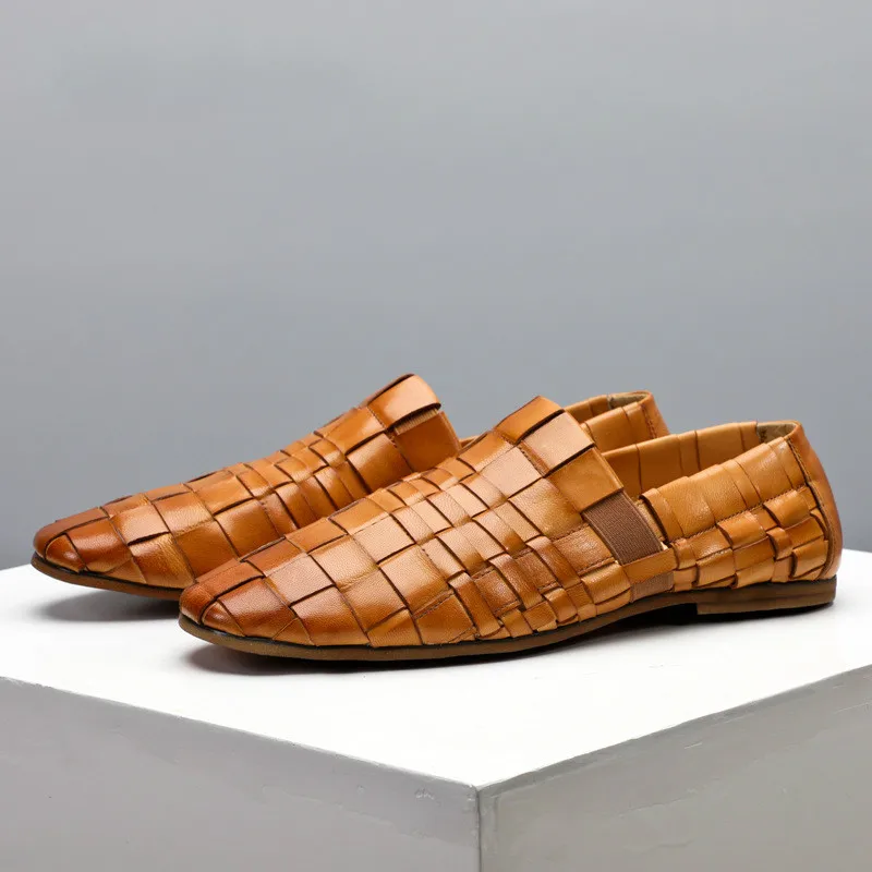 2019 Large size new men's Genuine Leather handmade shoes British leather mens breathable business casual shoes Yasilaiya
2019 Large size new men's Genuine Leather handmade shoes British leather mens breathable business casual shoes Yasilaiya