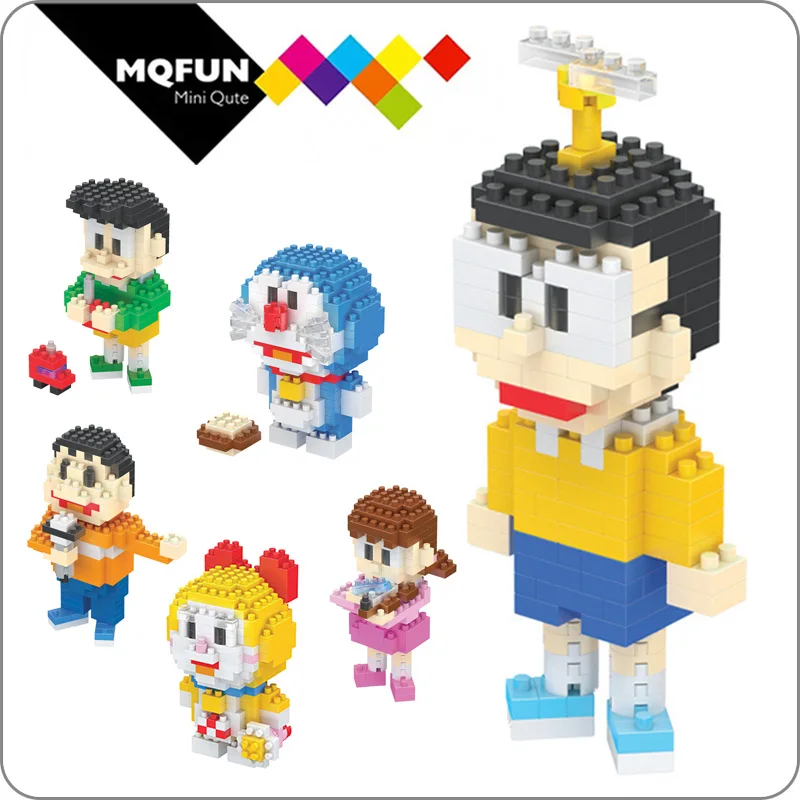 BOYU Anime Japan classic cartoon Doraemon micro Granule building block model Dorami Nobi Nobita and his friends figures brick
BOYU Anime Japan classic cartoon Doraemon micro Granule building block model Dorami Nobi Nobita and his friends figures brick