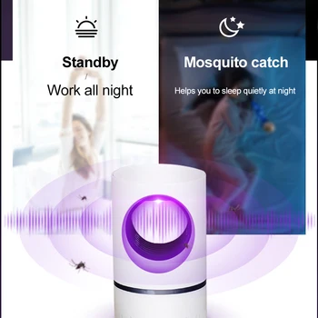Electric USB Mosquito Repellent Killer LED Ultraviolet Light Electronics Photocatalyst Trap Lamp Silent Killing Pest Repellents
Electric USB Mosquito Repellent Killer LED Ultraviolet Light Electronics Photocatalyst Trap Lamp Silent Killing Pest Repellents