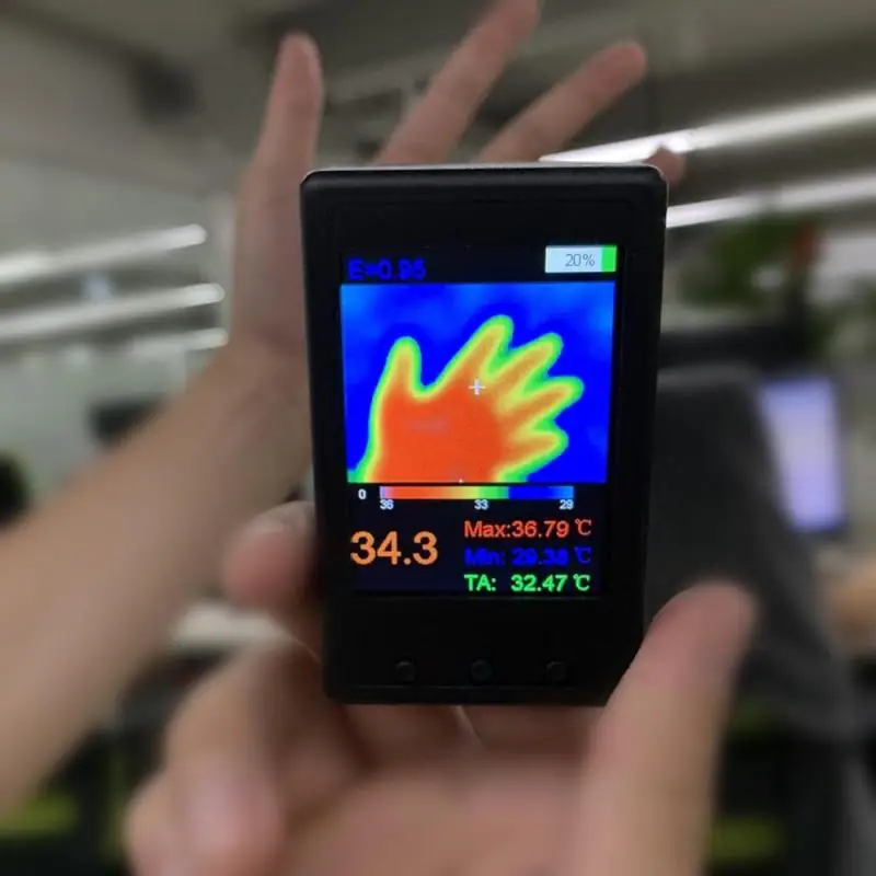 1PC Protable Handheld Thermograph Camera HY-18 Infrared Temperature Sensor Digital Infrared Thermal Imager
1PC Protable Handheld Thermograph Camera HY-18 Infrared Temperature Sensor Digital Infrared Thermal Imager