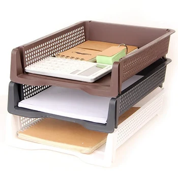 Desktop File Storage Basket A4 File Sorting Box Office Storage Box Stackable Plastic Finishing Baskets Frame Shelf Rack Office
Desktop File Storage Basket A4 File Sorting Box Office Storage Box Stackable Plastic Finishing Baskets Frame Shelf Rack Office