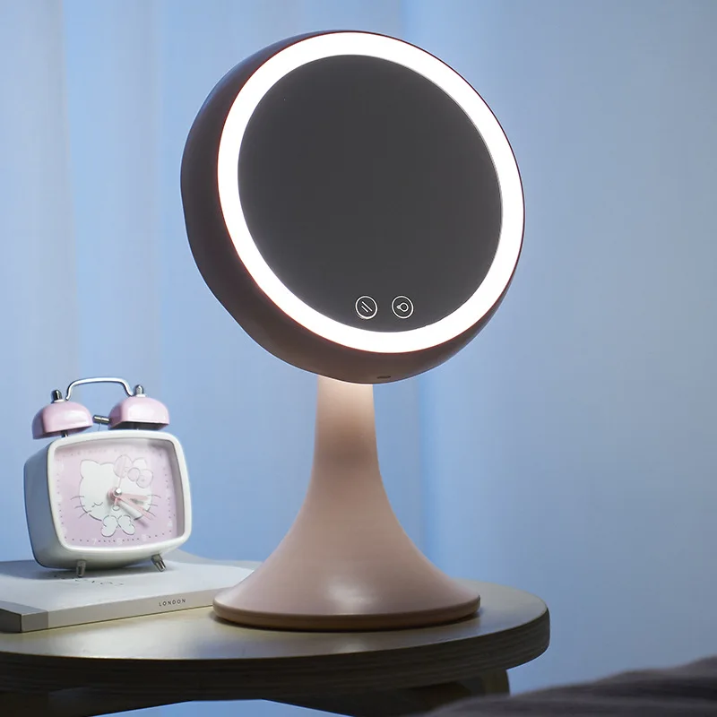 LED Make-up Mirror Desktop Mirror Light Included Online Celebrity Girl'S Fill Light round Mirror with Lamp Manufacturers Wholesa
LED Make-up Mirror Desktop Mirror Light Included Online Celebrity Girl'S Fill Light round Mirror with Lamp Manufacturers Wholesa