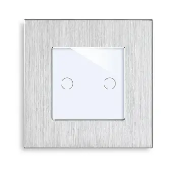 Bseed Brushed Aluminum Panel 2 Gang 1 Way 2 Way Touch Light Switch Touch Switch EU Standard Touch Switch Black White Golden
Bseed Brushed Aluminum Panel 2 Gang 1 Way 2 Way Touch Light Switch Touch Switch EU Standard Touch Switch Black White Golden