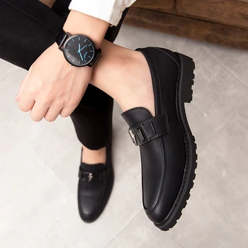 Hot Sale Increased Shoes Genuine Leather Italian Pointed Soft Bottom Comfortable Large Size Formal Bussiness Offical Wedding
Hot Sale Increased Shoes Genuine Leather Italian Pointed Soft Bottom Comfortable Large Size Formal Bussiness Offical Wedding