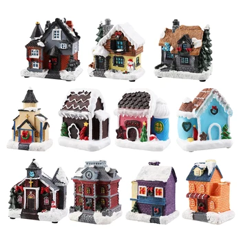 Battery Operated LED Light Up Christmas House Village Home Desktop Decor Statue House Tree Display Platform Rustic Snow Country
Battery Operated LED Light Up Christmas House Village Home Desktop Decor Statue House Tree Display Platform Rustic Snow Country