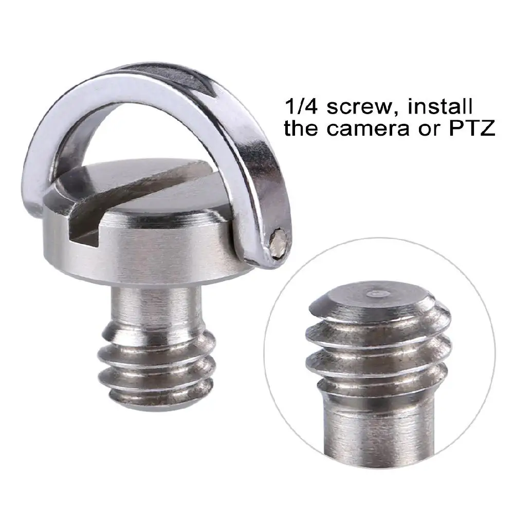 1/4in C-Ring Stainless Steel Camera Tripod Screws For DSLR Camera Tripod Quick Release Plate Photo Studio Accessories
1/4in C-Ring Stainless Steel Camera Tripod Screws For DSLR Camera Tripod Quick Release Plate Photo Studio Accessories