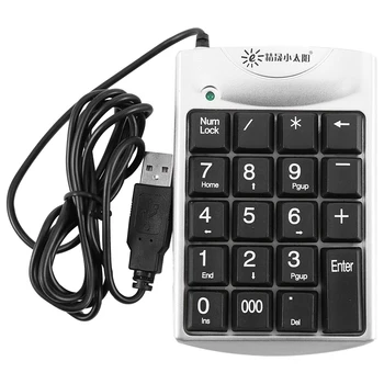 SUNROSE K29B Usb Wired Numeric Keypad Waterproof 19 Keys Mini Numpad Keyboard For Office Laptop
SUNROSE K29B Usb Wired Numeric Keypad Waterproof 19 Keys Mini Numpad Keyboard For Office Laptop