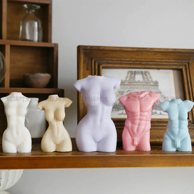 DIY Large Body Candle Mold Silicone Wax Mould Male and Female Design Art Fragrance Candle Making Soap Chocolate Cake Decorating
DIY Large Body Candle Mold Silicone Wax Mould Male and Female Design Art Fragrance Candle Making Soap Chocolate Cake Decorating
