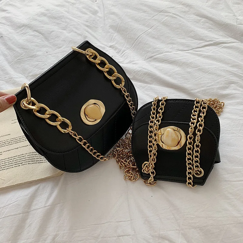 JIULIN Women's New Trend (Size) Chain Single Shoulder Slant Bag Fashionable Westernized Saddle Bag 2019
JIULIN Women's New Trend (Size) Chain Single Shoulder Slant Bag Fashionable Westernized Saddle Bag 2019