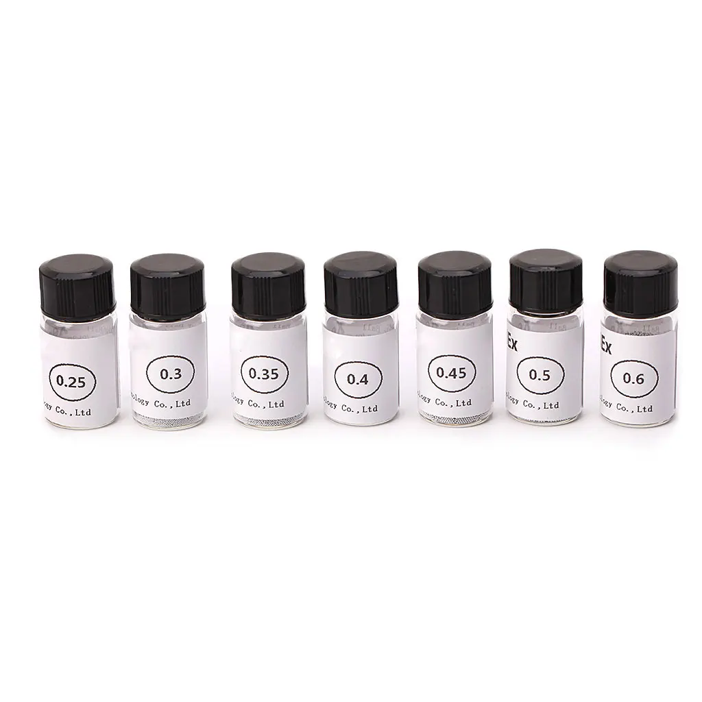 7 Bottles Of 12.5K Soldering Ball Lead Solder Ball Set For BGA Reballing Stencil Drop Ship Support
7 Bottles Of 12.5K Soldering Ball Lead Solder Ball Set For BGA Reballing Stencil Drop Ship Support