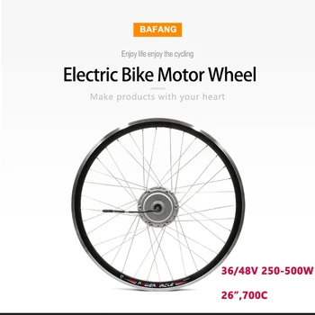 Free Shipping Electric Bike BAFANG Motor Front Wheel 26" 700c 250-500w 8FUN Brushless Gear Hub Motor Front Rear Electric Motor
Free Shipping Electric Bike BAFANG Motor Front Wheel 26" 700c 250-500w 8FUN Brushless Gear Hub Motor Front Rear Electric Motor