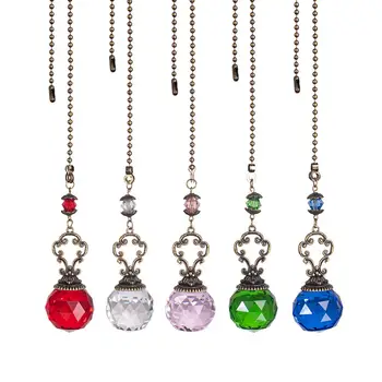 Pink Retro Crystal Ball Ceiling Window Hanging Suncatcher With Ball Chain Light Cord Fan Pull Handle Ball Pendant
Pink Retro Crystal Ball Ceiling Window Hanging Suncatcher With Ball Chain Light Cord Fan Pull Handle Ball Pendant