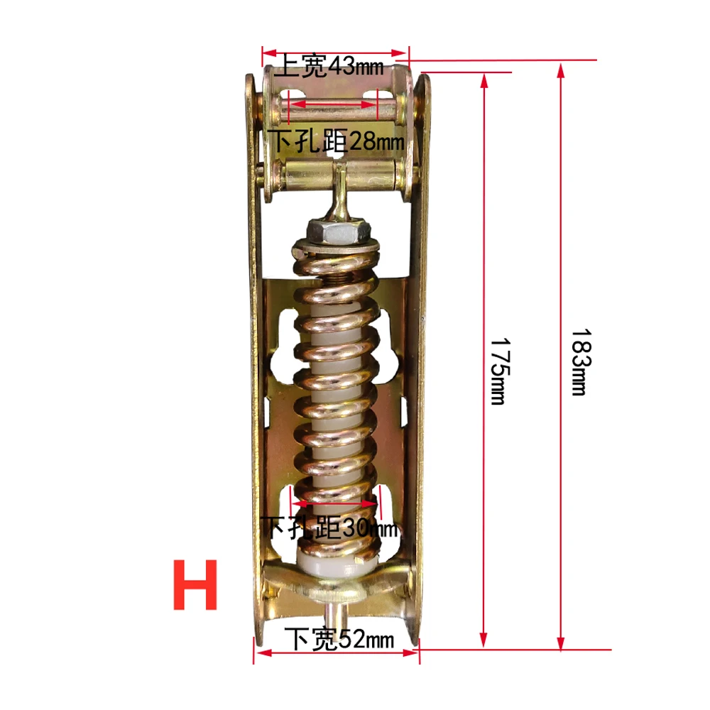 Generic Freezer Door Pivot Spring Hinge Outer Mount Drop Fold Heavy