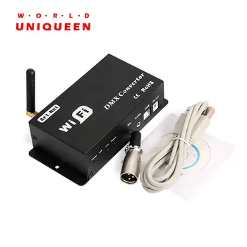 WF310 WiFi connection DMX512 master controller, Android & IOS availaable, 512 CH output, Musical control function,Artnet support
WF310 WiFi connection DMX512 master controller, Android & IOS availaable, 512 CH output, Musical control function,Artnet support