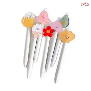 7Pcs Lovely Cartoon Flower Shell Gel Ink Pen Signature Pens School Stationery Gift
7Pcs Lovely Cartoon Flower Shell Gel Ink Pen Signature Pens School Stationery Gift