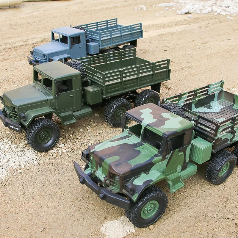 RC Truck MN-77 1/16 2.4G 4WD 10km/h Remote Control Rc Car & LED Light Camouflage Military Off-Road Car RTR Toy
RC Truck MN-77 1/16 2.4G 4WD 10km/h Remote Control Rc Car & LED Light Camouflage Military Off-Road Car RTR Toy