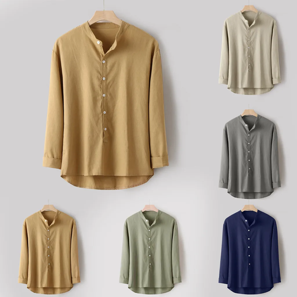 Fashion Mens Autumn Winter Button Casual Linen and Cotton Long Sleeve Top Blouse Wholesale Free Ship рубашка мужская Z4
Fashion Mens Autumn Winter Button Casual Linen and Cotton Long Sleeve Top Blouse Wholesale Free Ship рубашка мужская Z4