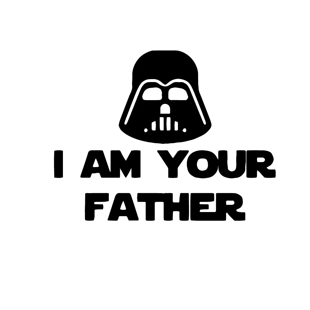 SZWL I Am Your Father Автомобильная наклейка, индивидуальная наклейка, водонепроницаемая наклейка с защитой от царапин, креативные виниловые наклейки, 12 см * 15 см
SZWL I Am Your Father Автомобильная наклейка, индивидуальная наклейка, водонепроницаемая наклейка с защитой от царапин, креативные виниловые наклейки, 12 см * 15 см