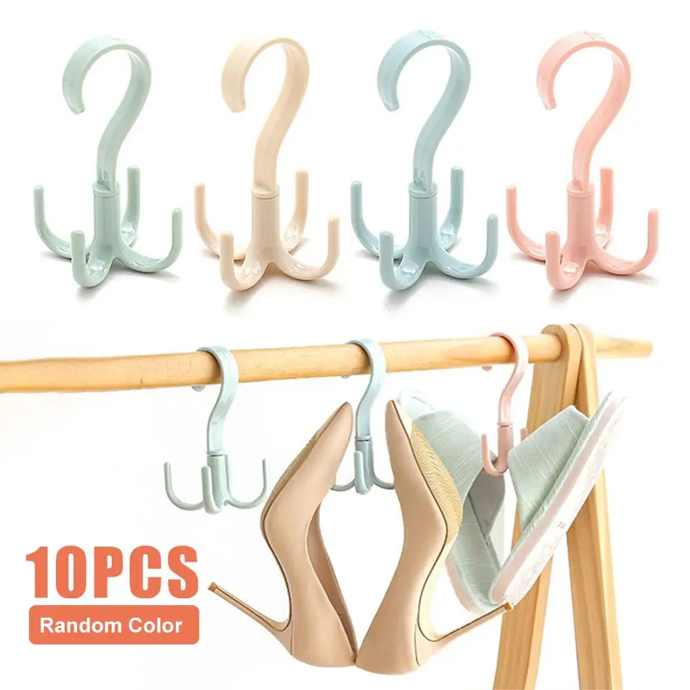 10pcsMulti-Function 360 Degrees Rotate Four Claws Hooks Dry Wet Dual Use Towel Hanger Home Clothes Shoes Sundries Organizers
10pcsMulti-Function 360 Degrees Rotate Four Claws Hooks Dry Wet Dual Use Towel Hanger Home Clothes Shoes Sundries Organizers
