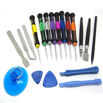 19pcs Multifunction Disassembly Maintain Screwdrivers Accurate Hard Metal Opening Anti Slip Wide Use Phone Repair Tool Set
19pcs Multifunction Disassembly Maintain Screwdrivers Accurate Hard Metal Opening Anti Slip Wide Use Phone Repair Tool Set