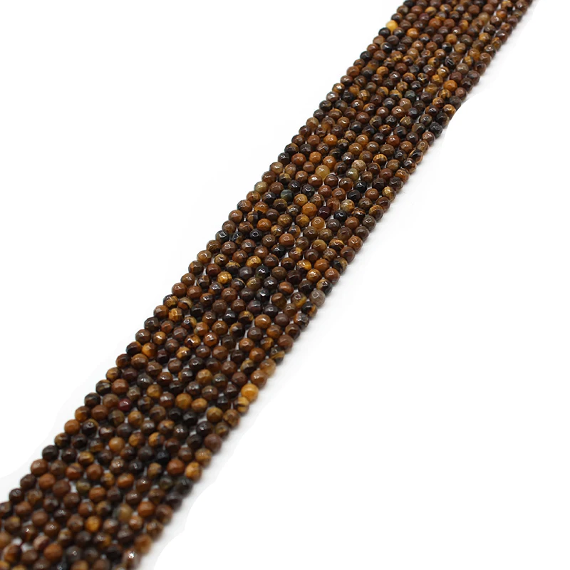 Natural Faceted Yellow Tiger Eye Stone Beads Strand For Jewelry Making Loose Beads Diy Bracelet Necklace 4MM 15"
Natural Faceted Yellow Tiger Eye Stone Beads Strand For Jewelry Making Loose Beads Diy Bracelet Necklace 4MM 15"