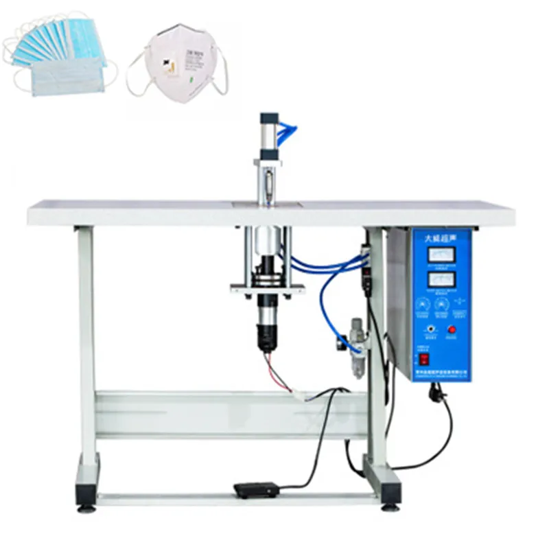 Desktop Flat Ultrasound Welding Machine Rope Ear Strap Plastic High Precision Foot-Operated Mask Spot Welding Equipment 220V
Desktop Flat Ultrasound Welding Machine Rope Ear Strap Plastic High Precision Foot-Operated Mask Spot Welding Equipment 220V