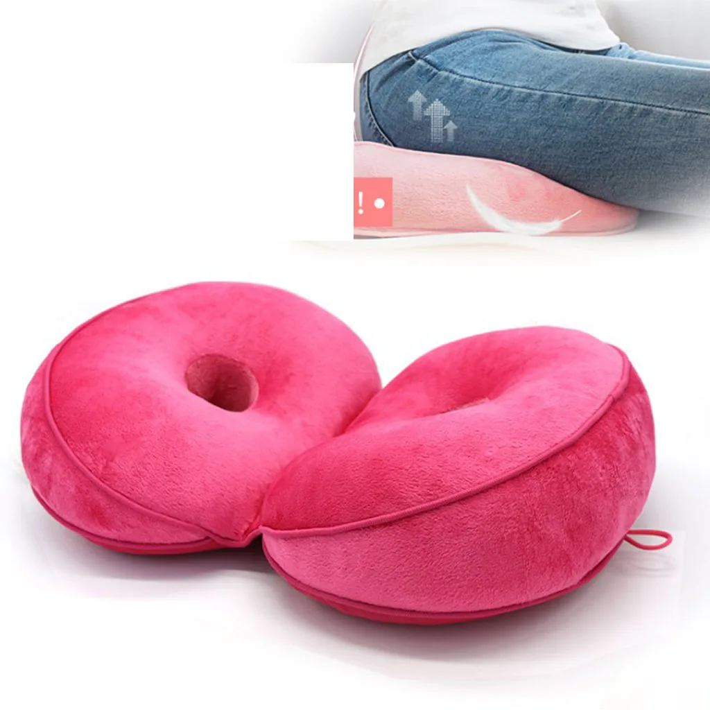 Comfort Donut Cushion Seat Memory Foam Waist Cushion Pillow for Bed Pressure Sores, Tailbone Pain, Hemorrhoids, Car Home Use Comfort Donut Cushion Seat Memory Foam Waist Cushion Pillow for Bed Pressure Sores, Tailbone Pain, Hemorrhoids, Car Home Use