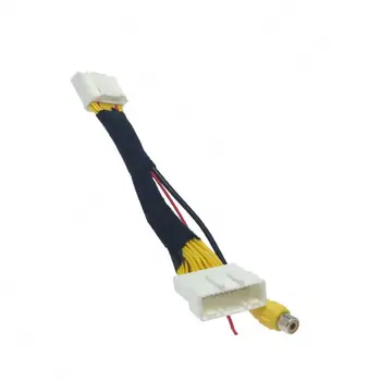 24Pin Video Input Switch Reverse Vehicle Car Parking Camera RCA Adapter Cable for Renault Stepway Vivaro Dacia Sandero Clio
24Pin Video Input Switch Reverse Vehicle Car Parking Camera RCA Adapter Cable for Renault Stepway Vivaro Dacia Sandero Clio