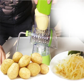 3 In 1 Manual Potato Cutter Slicer Multifunctional Round Rotate Vegetable Cheese Mandoline Slicer Practical Home Kitchen Tools
3 In 1 Manual Potato Cutter Slicer Multifunctional Round Rotate Vegetable Cheese Mandoline Slicer Practical Home Kitchen Tools