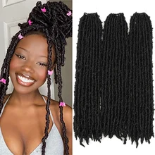 Handmade Butterfly Locs Crochet Braids Hair 22Inch Faux Locs 16Strands/Pack Locs Pre-Twist Braiding Hair For Women
Handmade Butterfly Locs Crochet Braids Hair 22Inch Faux Locs 16Strands/Pack Locs Pre-Twist Braiding Hair For Women