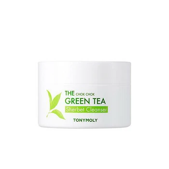 

TONYMOLY The Chok Chok Green Tea Sherbet Cleanser 85g Face Cleansing Cream Facial Scrub Exfoliating Blackhead Makeup Removal