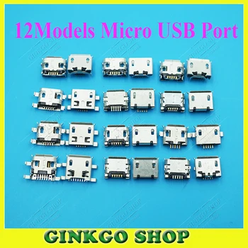 12Models, 360pcs Micro USB Jack Tablet MID Smartphone Mobile Phone Charging Socket tail plug Mix
12Models, 360pcs Micro USB Jack Tablet MID Smartphone Mobile Phone Charging Socket tail plug Mix